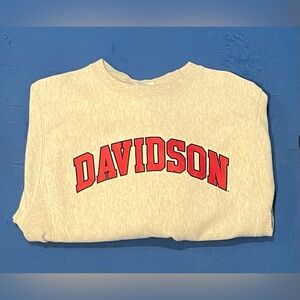 Champion Reverse Weave Davidson College Crewneck